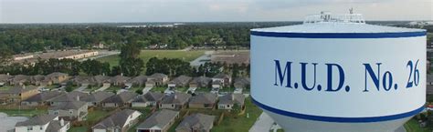Welcome to HCMUD 26 – Harris County Municipal Utility District 26.